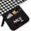 Picnic Mat, White-Black, 300x200 cm, PE + ALU 8