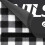 Picnic Mat, White-Black, 300x200 cm, PE + ALU 9