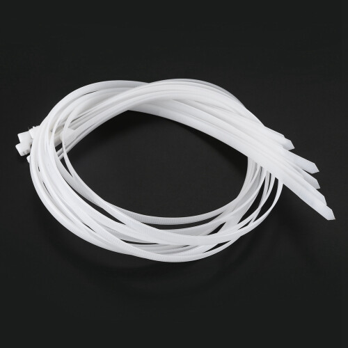 20X Extra Long 76cm Cable Ties White Zip Wraps 2