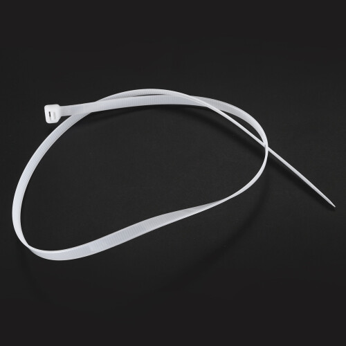 20X Extra Long 76cm Cable Ties White Zip Wraps