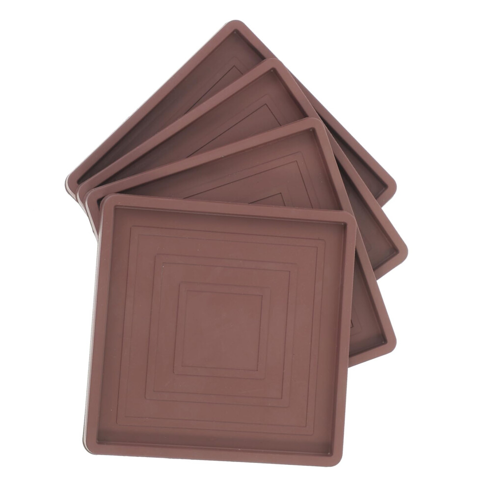 4Pcs Rubber Furniture Coasters Nonslip Leg Pads For Chairs And Tables Antislip Floor Scratch Protection 9330225288985