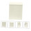 Rustic Wall Mounted Mailbox with Secure Locking System Weatherproof Beige Metal Mail Box for Home 5