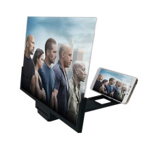 18' HD Phone Screen Magnifier with Remote Control, Universal Smartphone Projector for Movies and Gaming