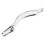 Door Handle Button Lock Push Button Pull Handle  Knob Chrome Arc Cabinet Lock for Trailer Caravan Truck 2