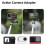 2pcs 1/4 Adapter Tripod Adapter for  Action 5 Pro Gopro13  GO/Ace Action Camera Adjustable Angle Base Adapter 6