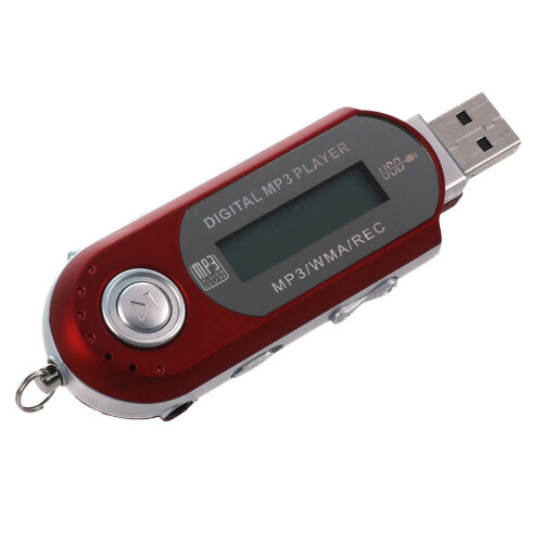 2X 8G FM Radio USB Stick MP3-Player - Rot 2