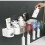 Toothbrush Holder Set with Integrated Toothpaste Squeezer, Wall Mounted FourCup Bathroom Organizer 3