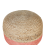 Beliani Pouffe DUKI Jute Pink 4