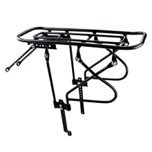 Heavy Duty Bike Rear Rack 200kg Load Capacity Adjustable Steel Frame Mounted Carrier for 29 Inch Touring
