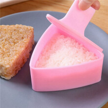 2X Onigiri-Form, Großes Reisform-Maker-Set, Antihaftbeschichtete Reisform für das Mittagessen der Kinder, Küche, Tragbarer Reisbällchen-Maker A