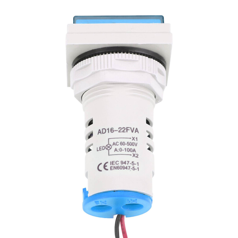 LED AC Voltmeter Ammeter 22mm 100A