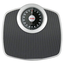 Mechanical Bathroom Scale 180kg Capacity No Battery Needed Large Clear Dial Non Slip Surface