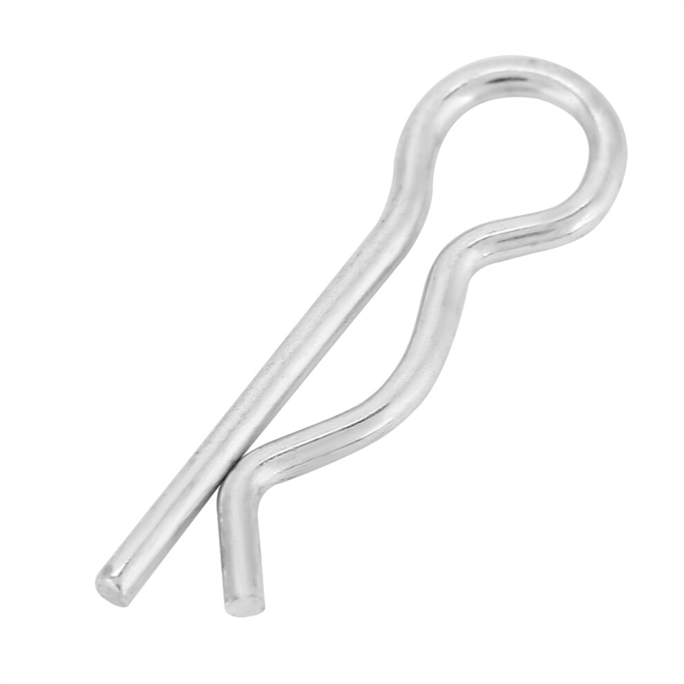 1.2*20Mm Zinc R Type Cotter Pin Clips Heavy Duty Retaining Spring Hair Pins 4931393599610