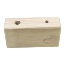 Climbing Fingerboard Wooden Grip Training Board 15x5x8cm Wall Mounted Rock Climbing Holds