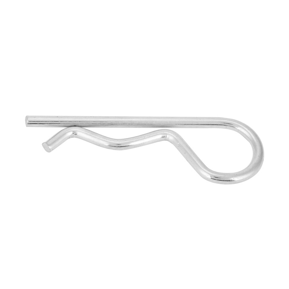 Zinc Plated Steel Cotter Pin Clips 10Pcs B Type Retaining Pins 3.5X75mm 7671393599735