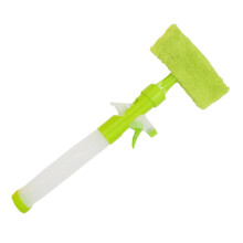 Professional Window Squeegee with Pole DualSided Cleaning Tool for Streak Home and Car Use