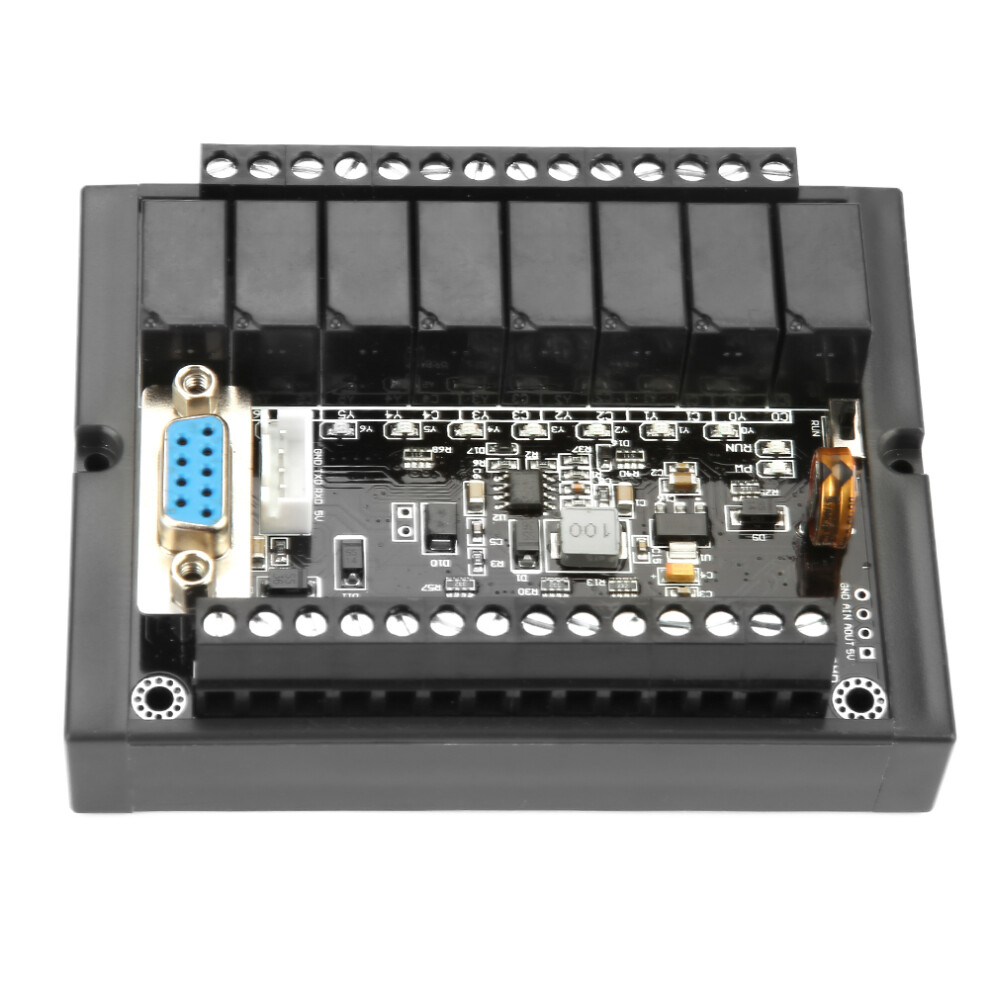 Durable Fx1n-20Mr Plc Control Module With Relay Delay And Built-In Shell 8721393600081
