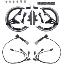 Motorcycle Accessories Turn Light Brake Disc LED Rotors Covers Cornering Lamp for Gold Wing GL1800 F6B 2018