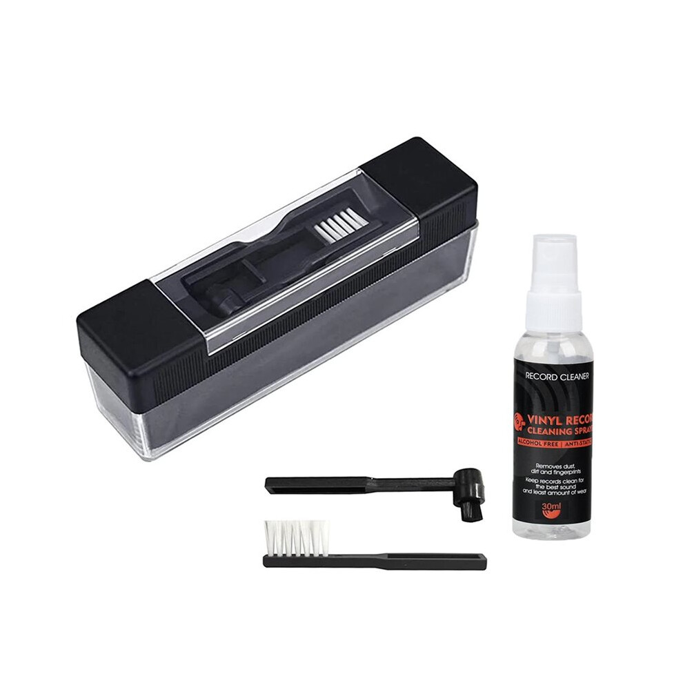 Vinyl Record Cleaning Kit: Lp Cleaner, Anti-Static Brush & Stylus Cleaner, Enhance Audio Clarity 4712399673883