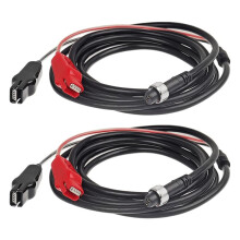 2Pcs 10Ft Electric Fishing Reel Power Cord Cable for 1000 750 500 and for 500MJ for BeastMaster