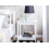 Beliani Side Table ATTU White 3