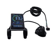 Electric Bike LCD Display V680 DK601 Scooter LCD Panel Screen 24V 36V 48V 52V 60V Scooter Meter SM Connector
