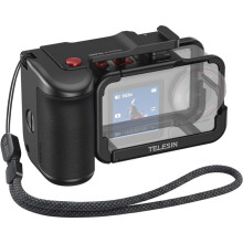TELESIN Griffset für für Osmo Street Kamera, für für Osmo Action5/4/3 Metall-Rabbit-Käfiggriff, Auslösehilfe Kamera B