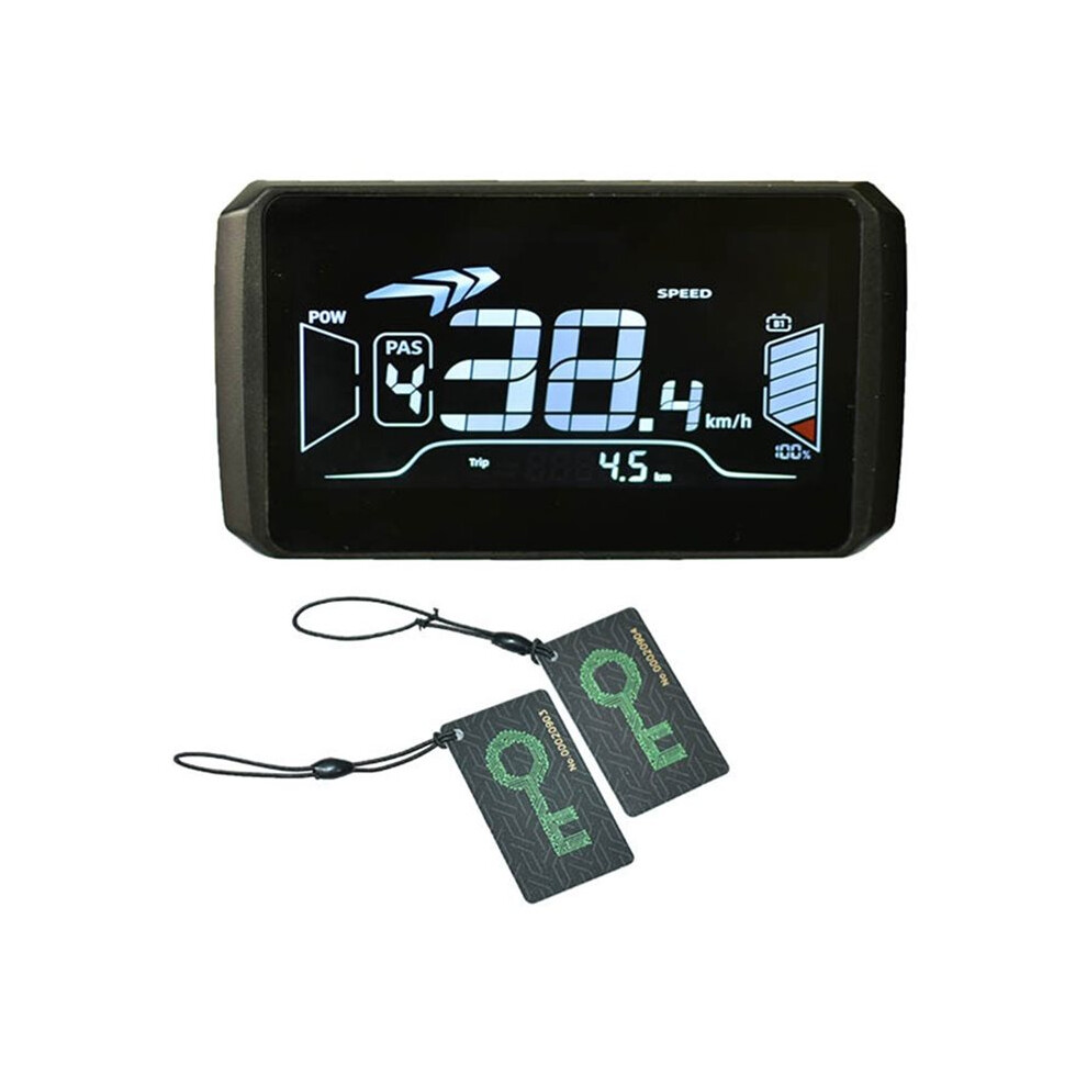 Electric Bike Lcd Display With Nfc Function Scooter Lcd Panel Screen 24-72V Scooter Meter With Number 2 Protocol 4714204409045