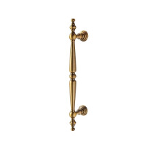Solid Brass Furniture Handles Cupboard Wardrobe Dresser Shoe Drawer Vintage Bronze 128mm Hole Spacing