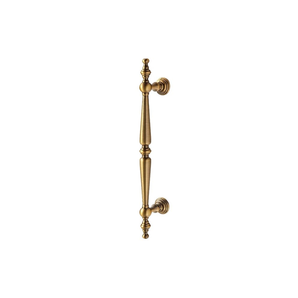 Solid Brass Furniture Handles Cupboard Wardrobe Dresser Shoe Drawer Vintage Bronze 128Mm Hole Spacing 6032911960368