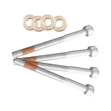 4-Delige Brandstofinjectorbouten- en Ringafdichtingsset A004 990 28 12 611 017 00 60 voor - Vario Sprinter Vaneo A-Klasse