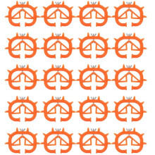 20PCS Bovine Calf Weaning Nose Device with Small Thorn Design