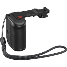 TELESIN Poignée pour Caméra de Rue pour pour Osmo, Compatible avec Modèles pour pour Osmo Action 5/4/3,Poignée Métallique Type Cage Lapin avec