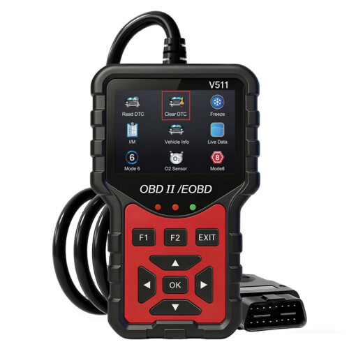 Obd2 Car Scanner V511 Comprehensive Engine Diagnostic Tool for All Vehicles From 1996 Onwards,  to 36V