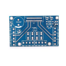 Amplificador de Potência TDA7388 de Quatro Canais, 4x41W, Áudio 12V BTL, Placa de Circuito Impresso para Amplificador de PC/Carro