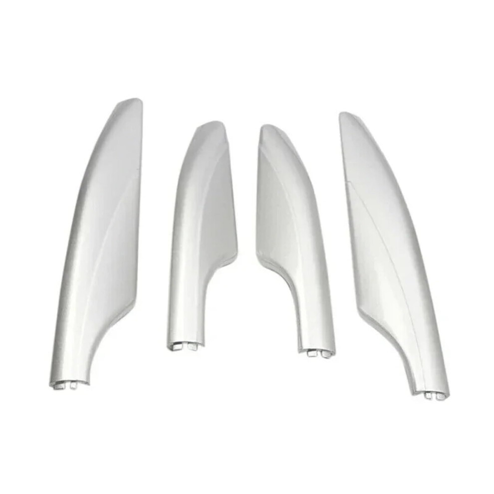 Roof Rack Cover Set For Nissan Patrol Y62 2010Â2018, ScratchâResistant Abs Protector, And Silver/Black 9330225289715