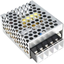 -25-12AC / Switching Power Supply 12V 2.1A 25.2W Enclosed Adjustable Output 10.8-13.2V Wide-Range 100-240VAC
