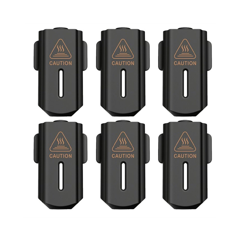 Hotend Silicone Sock For Sparkx I7 3D Printer Hot End Heater Block Cover Insulation Heat Resistant 6Pcs Black 6032698503291