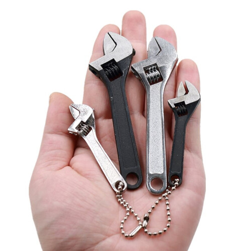 Chave Inglesa Ajustável  de 2,5/4 Polegadas, Chave de Boca Fixa, Ferramenta de Chaveiro, Conjunto de Chaves Pequenas Portáteis, Ferramentas