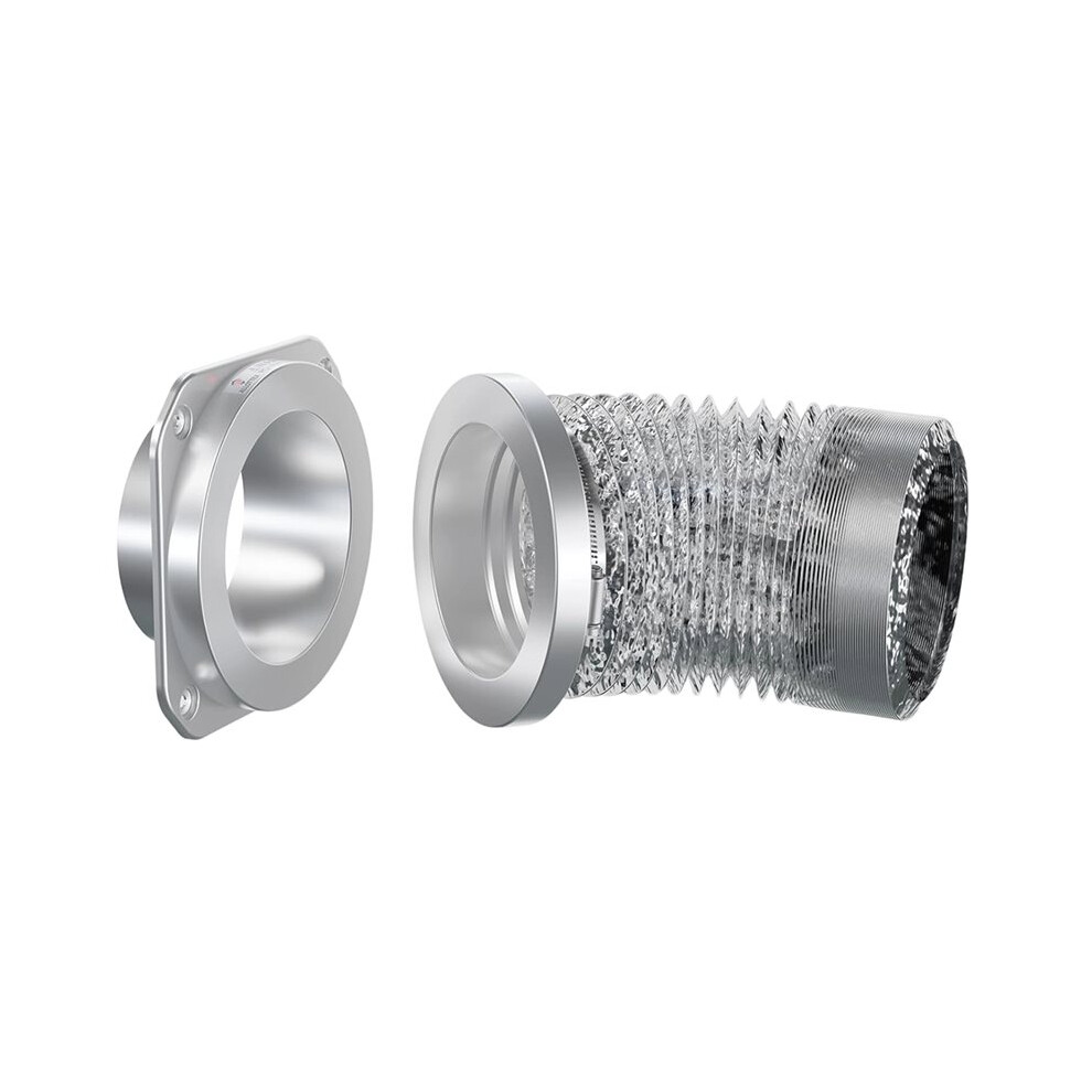 Magnetic Dryer Vent Coupling Dv180 Airtight Seal Quick Connect Dryer Vent Connector Kit 4713442914472