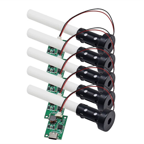 5PCS DC5V 1A USB Ultrasonic Spray Humidifier Atomization Drive Module Type-C USB Interface for DIY Electronic Experiment