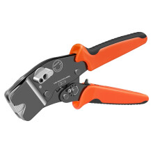 Alicate de Crimpagem Manual para Terminais de Fios AWG30-5 com Catraca Autoajustável