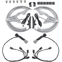 Motorcycle Accessories Turn Light Brake Disc LED Rotors Covers Cornering Lamp for  Gold Wing GL1800 F6B 2018 +
