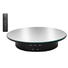 Motorized Rotating Display Stand, 360 Degree Electric Turntable for Photography, Jewelry, and More