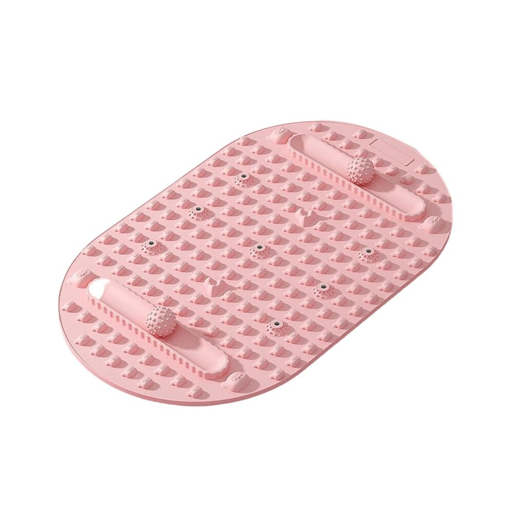 Silicone Foot Massage Mat for Reflexology & Circulation, Large Acupressure Pad for Indoor Jogging & Pain Relief