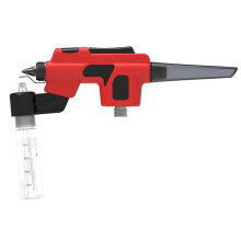 PT-AB Waschfreie Airbrush mit Markerhalterung, Tragbare Airbrush, Waschfreie Airbrush für Modellbau, Hobby und DIY-Projekte