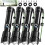 4 Pack Rechargeable Flashlights High Lumens, Super Bright LED Flashlight Set 5 Modes Adjustable for Emergency Camping 1