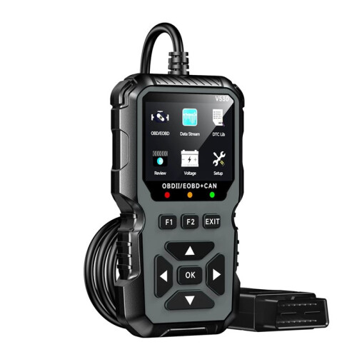 OBD2 Automotive Diagnostic Scanner Engine Fault Code Reading/Clearing, EOBD+Scan Car Detection Diagnostic Tool