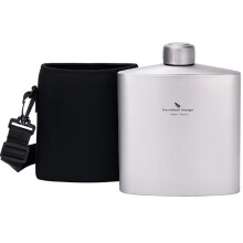 Boundless  Titanium Water Bottle 1.4L LeakProof Anti-Slip Cap Ultra- & Durable Flask for Camping Hiking