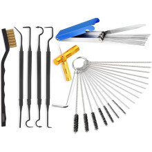 Premium Torch Tip Cleaner, Stainless Steel Carburetor Cleaning Kit,for Motorcycle Jet Lawnmower Small Engine Welding